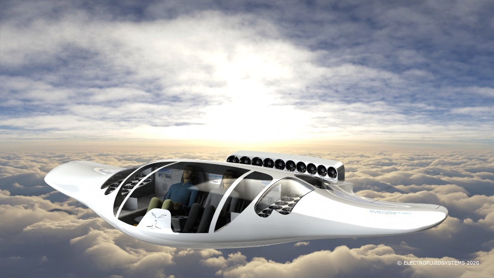 Hydrogen-Powered Flying Saucer Could Be the Electric Taxi in 5 Years