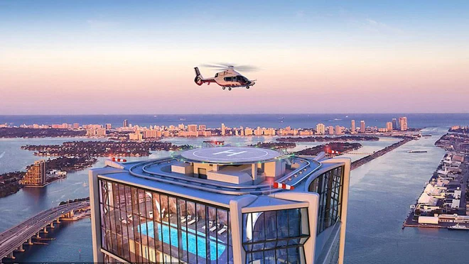 David Beckham Drops $20 Million on an Insane Miami Penthouse With Its Own Helipad