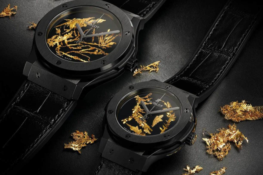 Hublot Classic Fusion Gold Crystal Boasts The Rarest Form of Gold